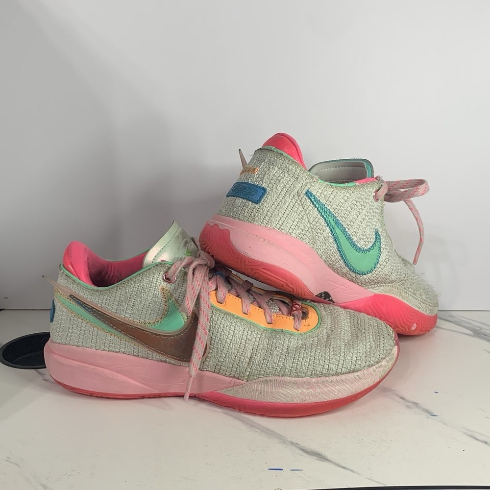 Men Size 12 Basketball Shoes - Nike LeBron 20 Time Machine 2022